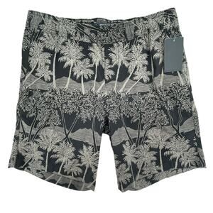 Reyn Spooner‎ Men's Cotton Shorts Palm Shores Elastic Waist NWT, Sz. M  Vacation